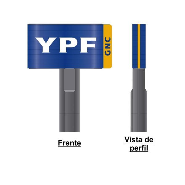 Monoposte YPF - GNC