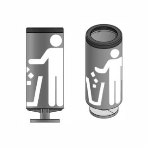 CESTO DE RESIDUOS INDIVIDUAL