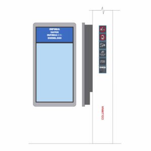 PUNTERA DE ISLA COLGANTE GRAFICA INTERCAMBIABLE