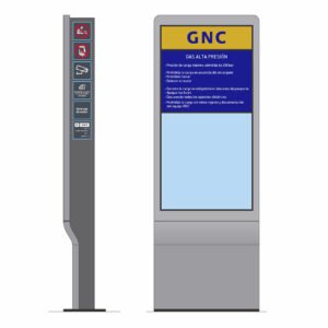 PUNTERA DE ISLA GRAFICA INTERCAMBIABLE - GNC